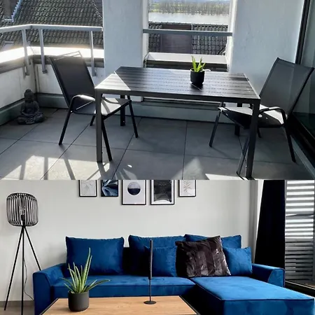 Apartment Piso Superior - Exklusives An Der Promenade Mit Rheinsicht & Loggia Emmerich